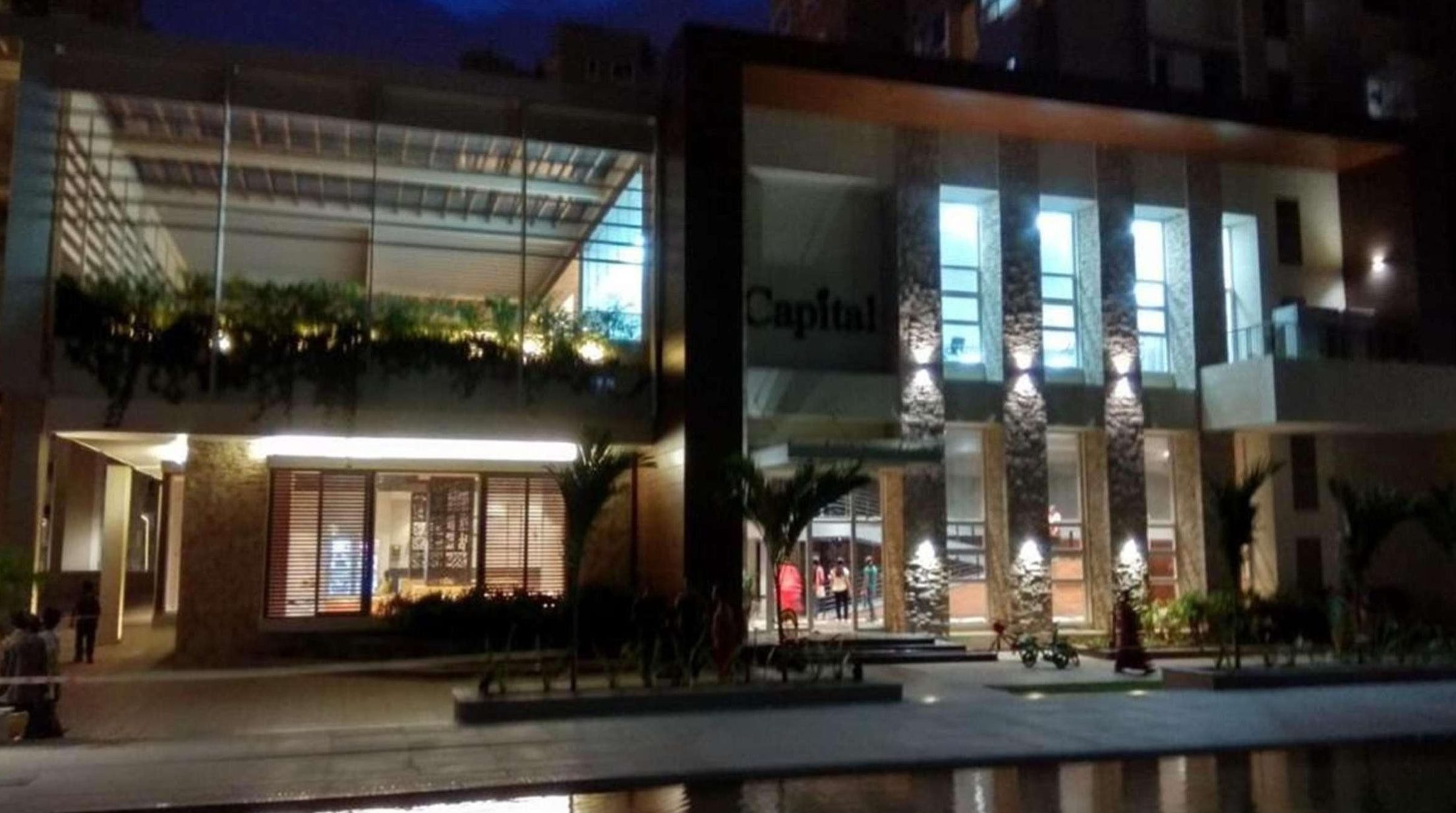 Divyasree club house at night