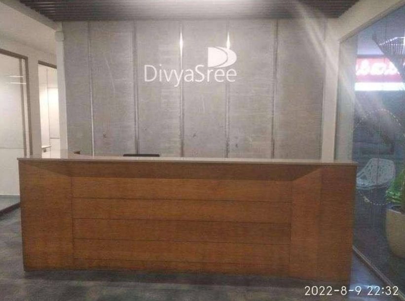DivyaSree reception desk