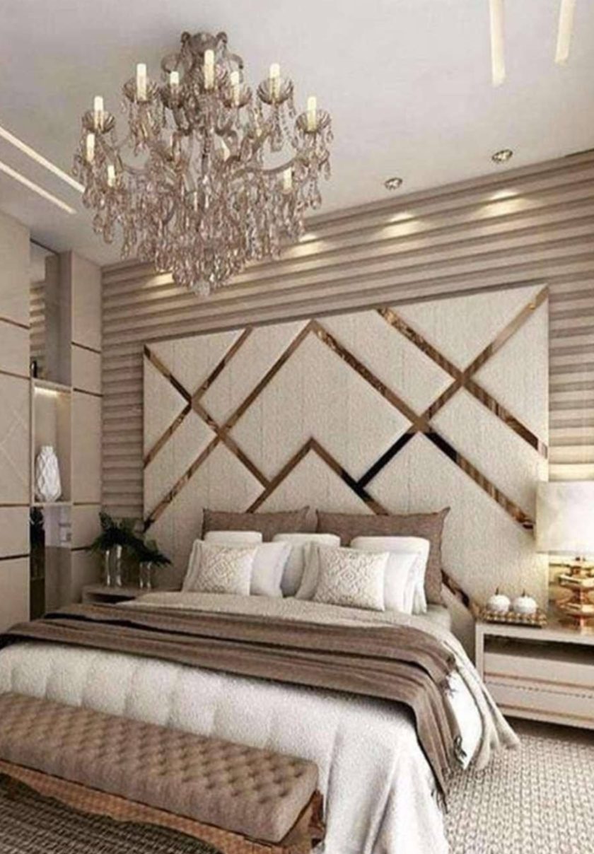 Luxury bedroom interior
